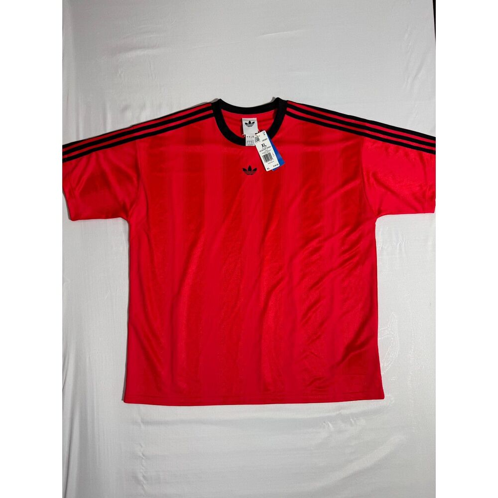 NWT Adidas Adicolor Jacquard Jersey | Lucid Red | Size X-Large